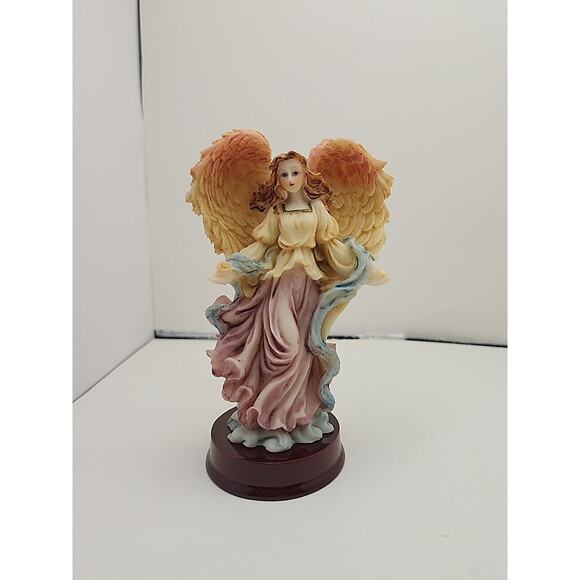VTG 1999 Angel W/ Flowers in Hands by Lincolnshire Gift Collection Figurine 5280 - Picture 2 of 9